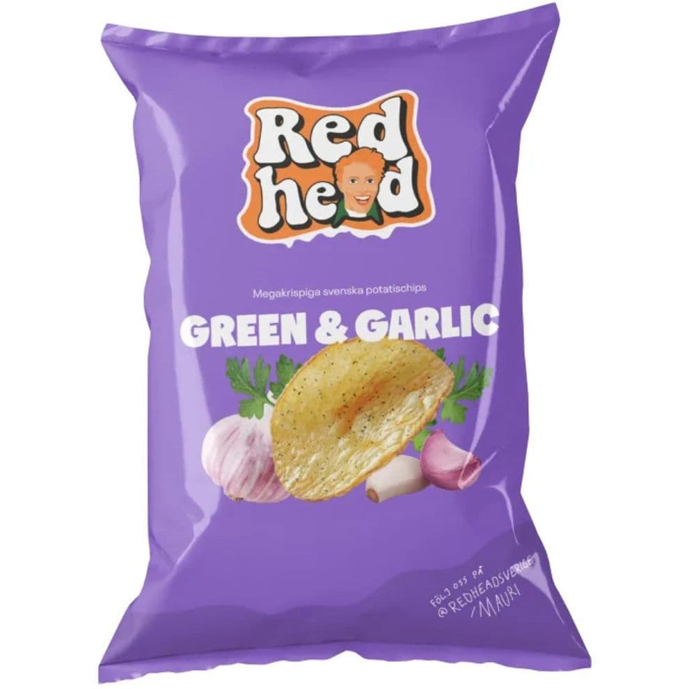 Green Herb Garlic Chips from Kandy Lover