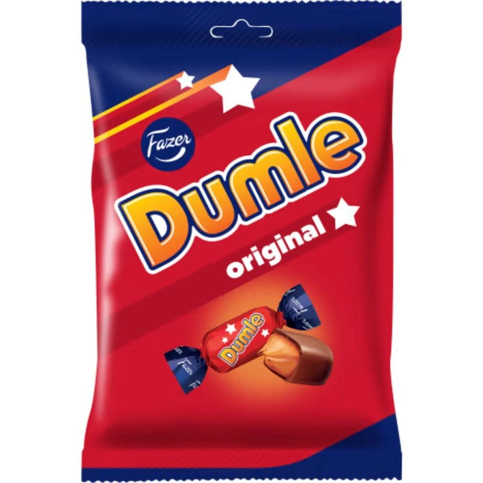 Dumle Original, Finnish toffee chocolate candy from Kandy Lover.