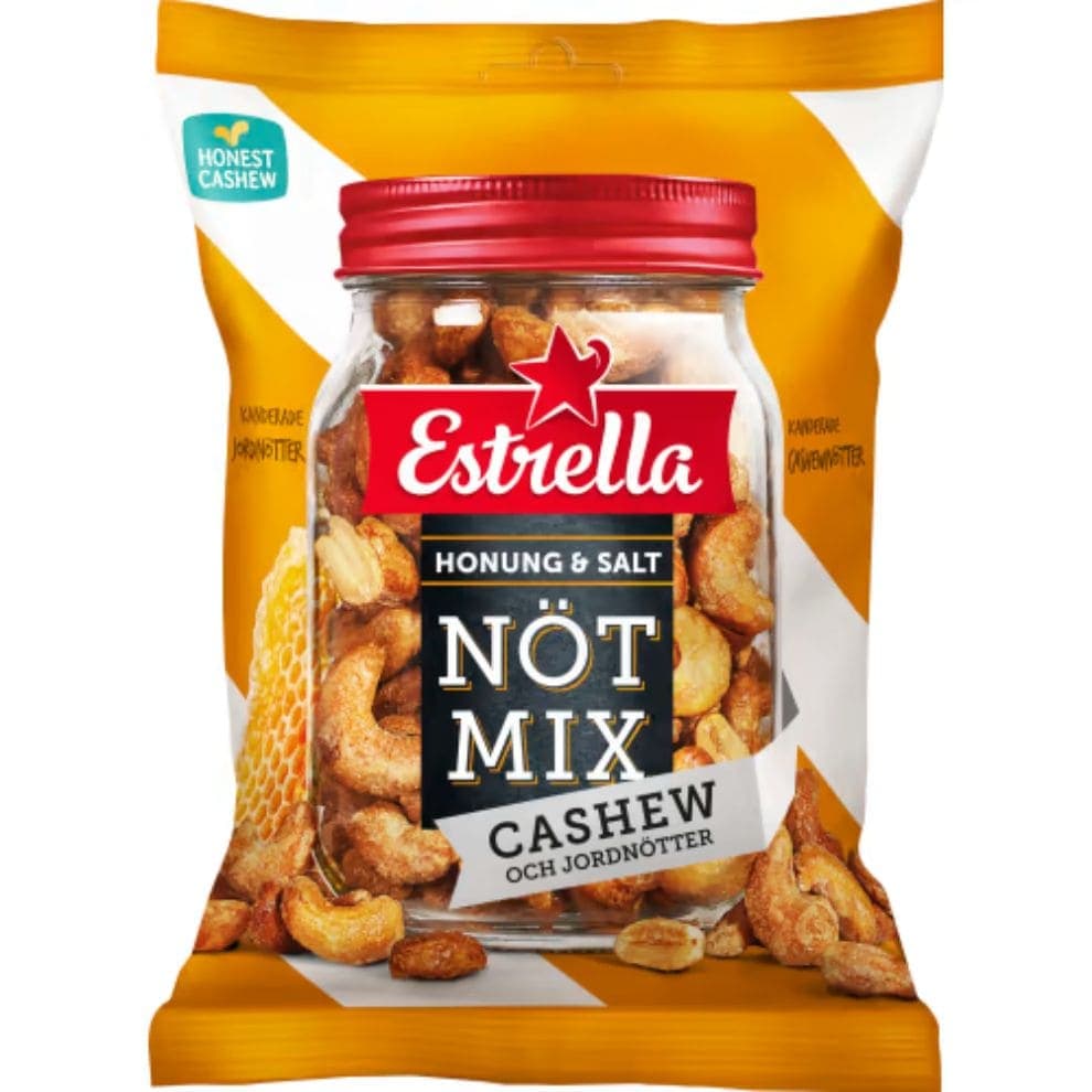 Swedish Honey Salt Cashew Peanut Mix from Kandy Lover