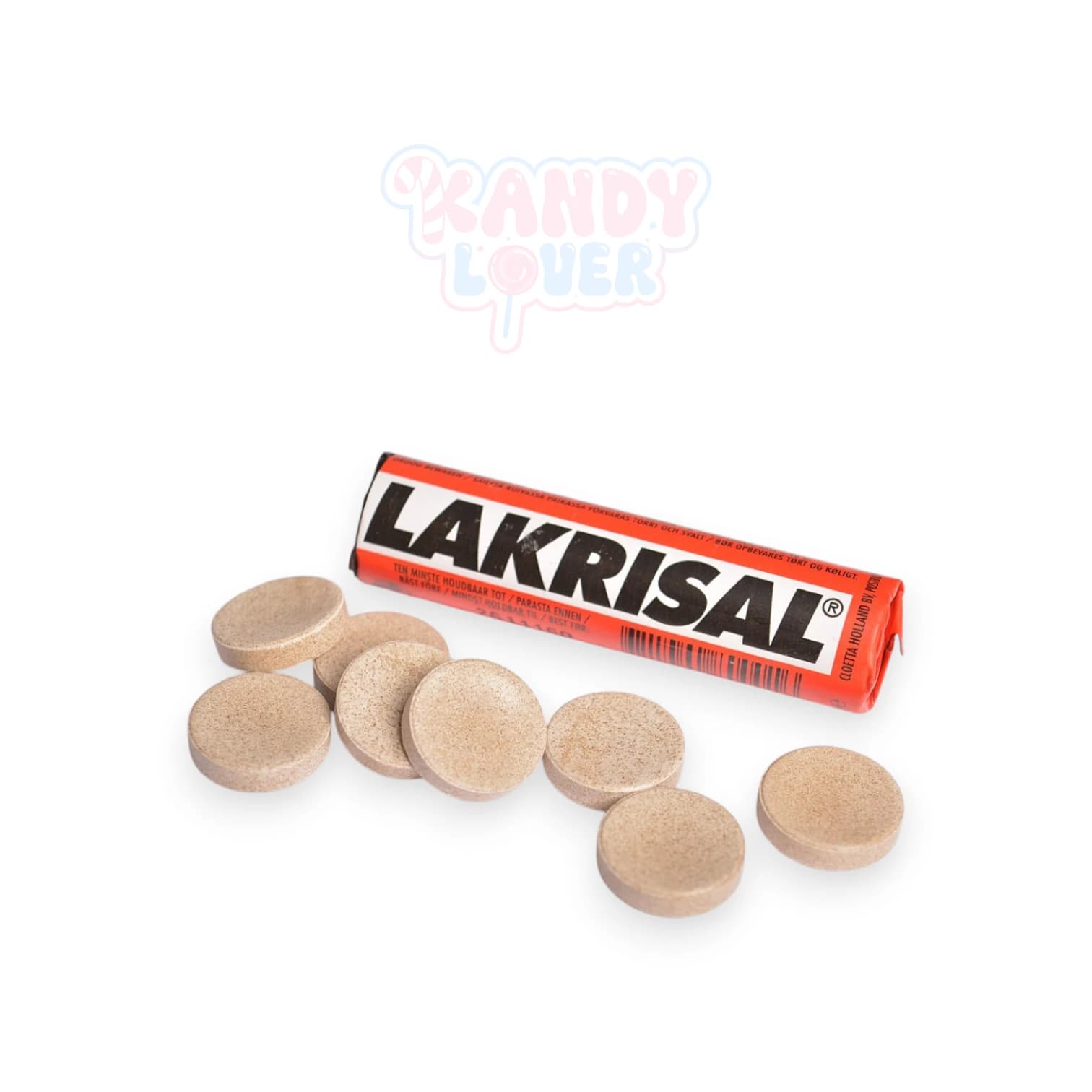 Licorice Pastilles, Swedish salty licorice drops from Kandy Lover.