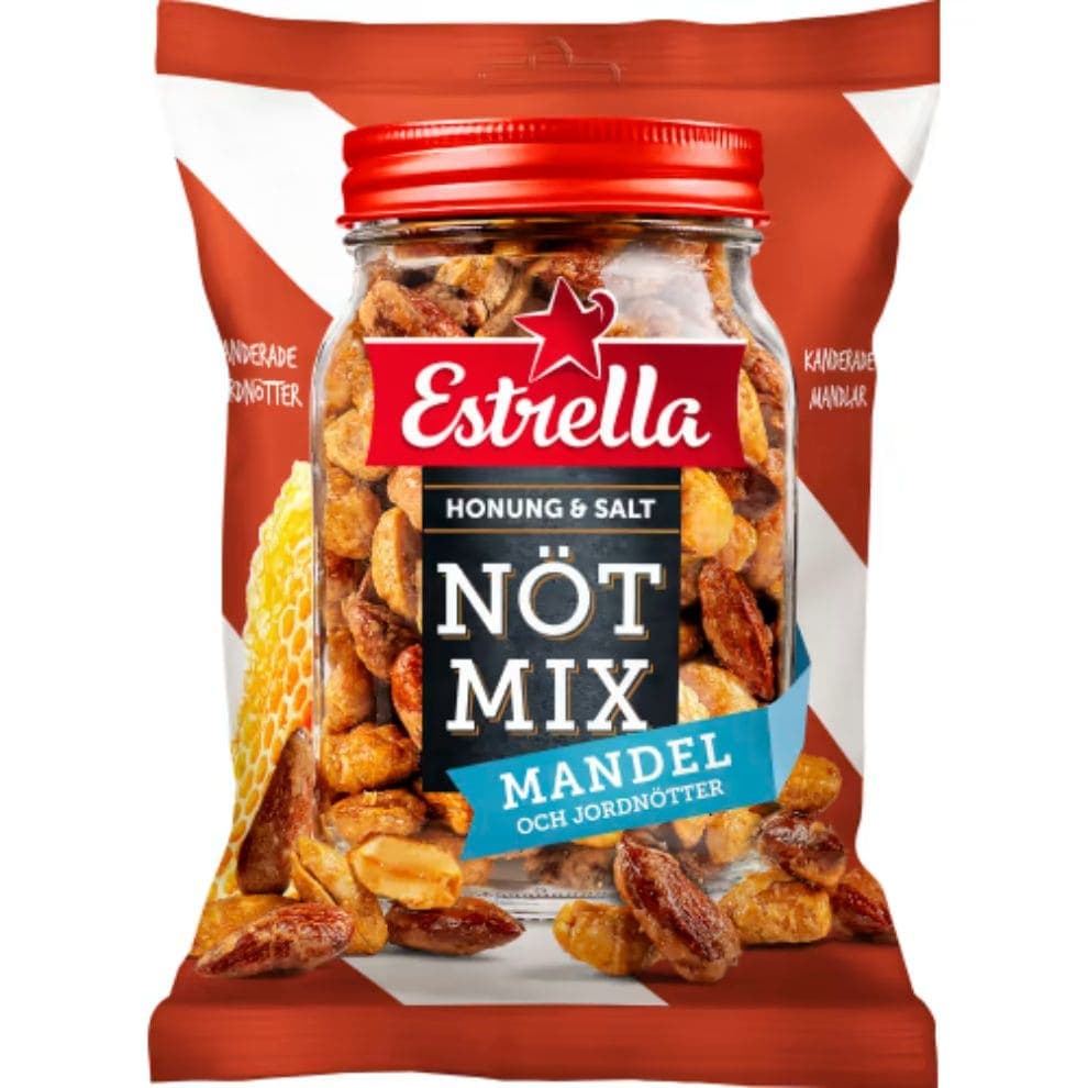 Swedish Honey Roasted Almond Peanut Mix from Kandy Lover