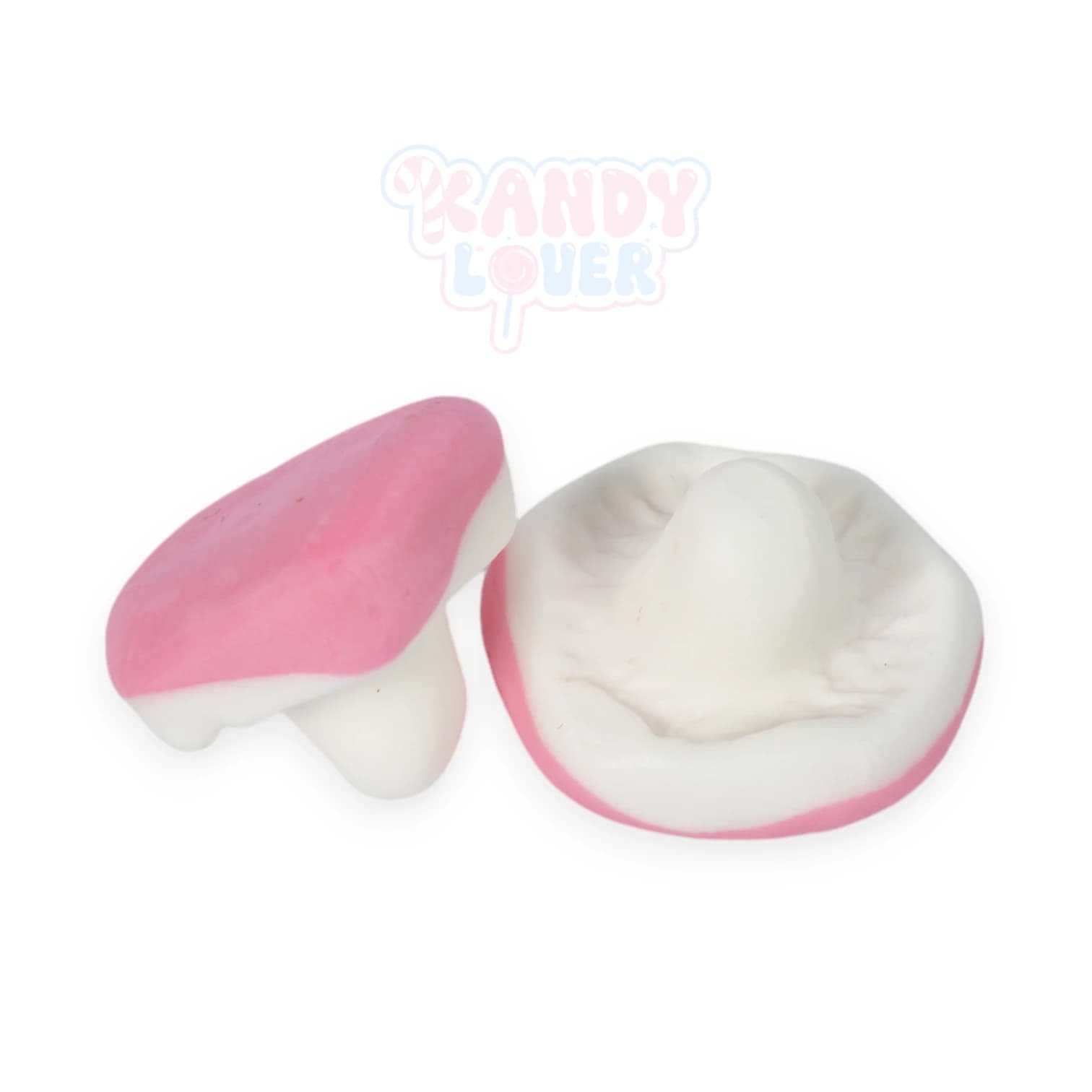 Marshmallow Mushroom, Swedish mushroom candy from Kandy Lover.