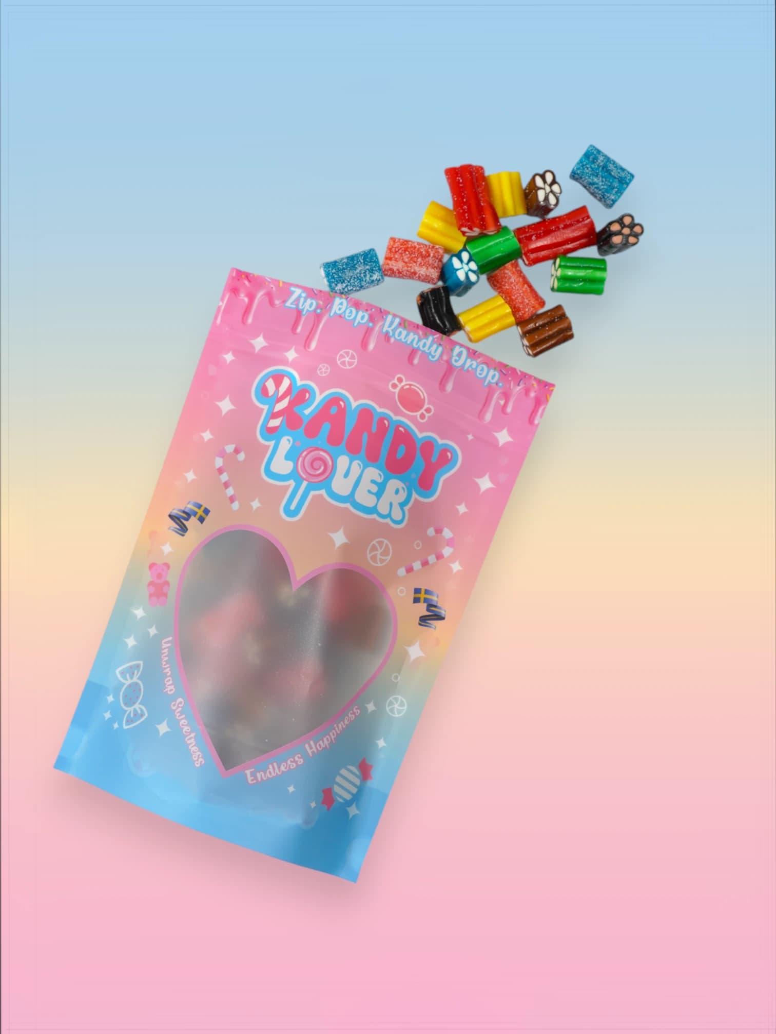 Kandy Revolver Mix, Swedish Revolver Candy Box from Kandy Lover.