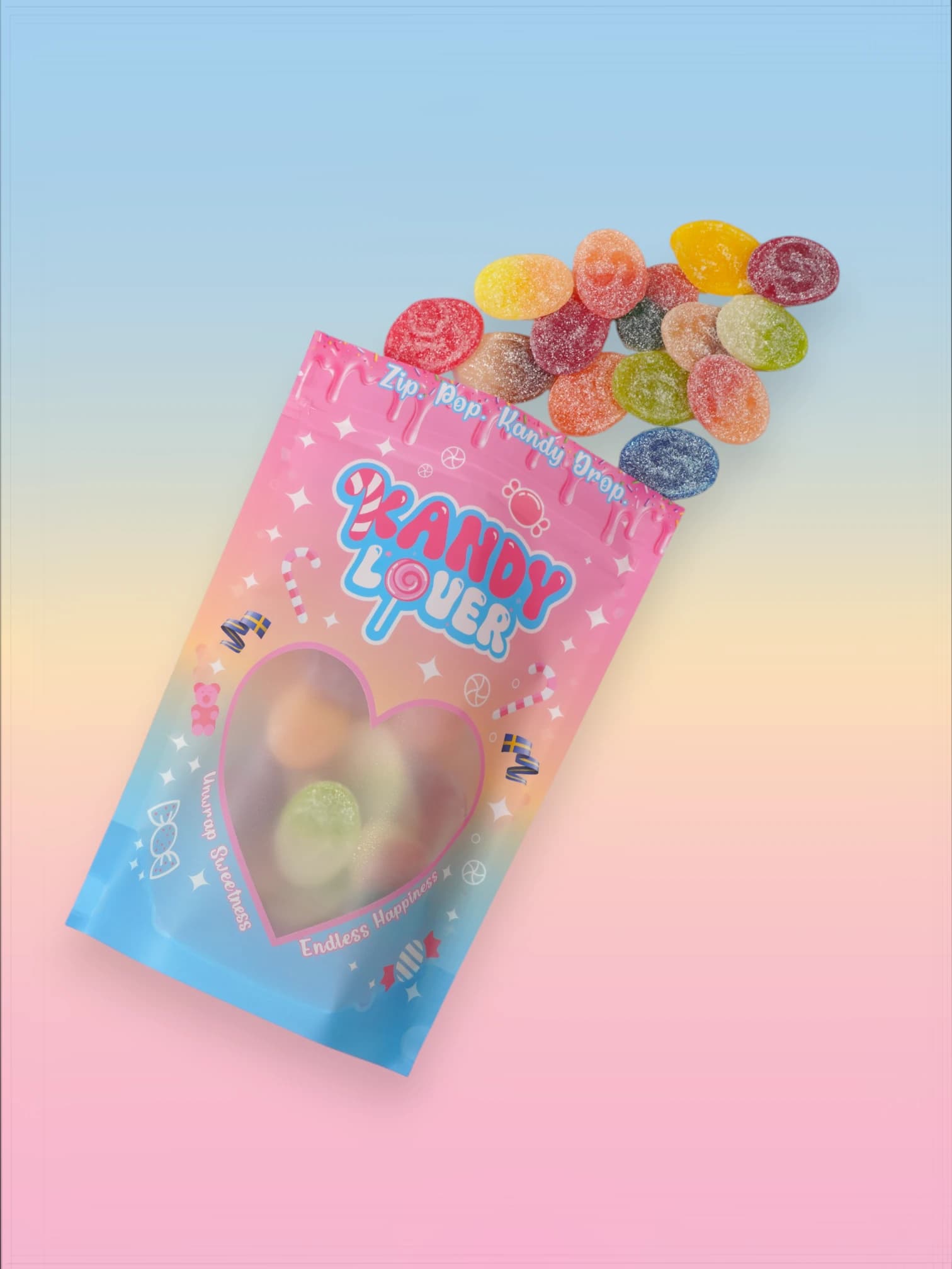 Kandy S-Brand Mix, Swedish Sour Candy Mix Box from Kandy Lover.