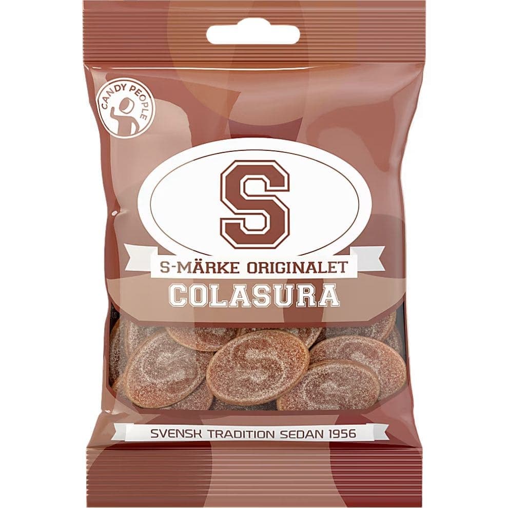 S-Mark Sour Cola, Swedish extreme sour candy from Kandy Lover.