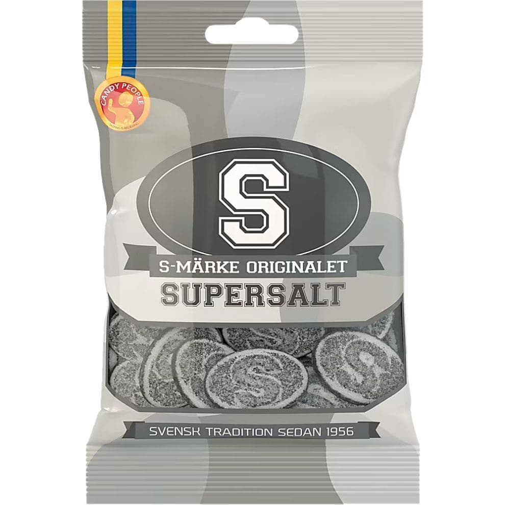 S-Mark Sour Raspberry, super sour Swedish candy from Kandy Lover.