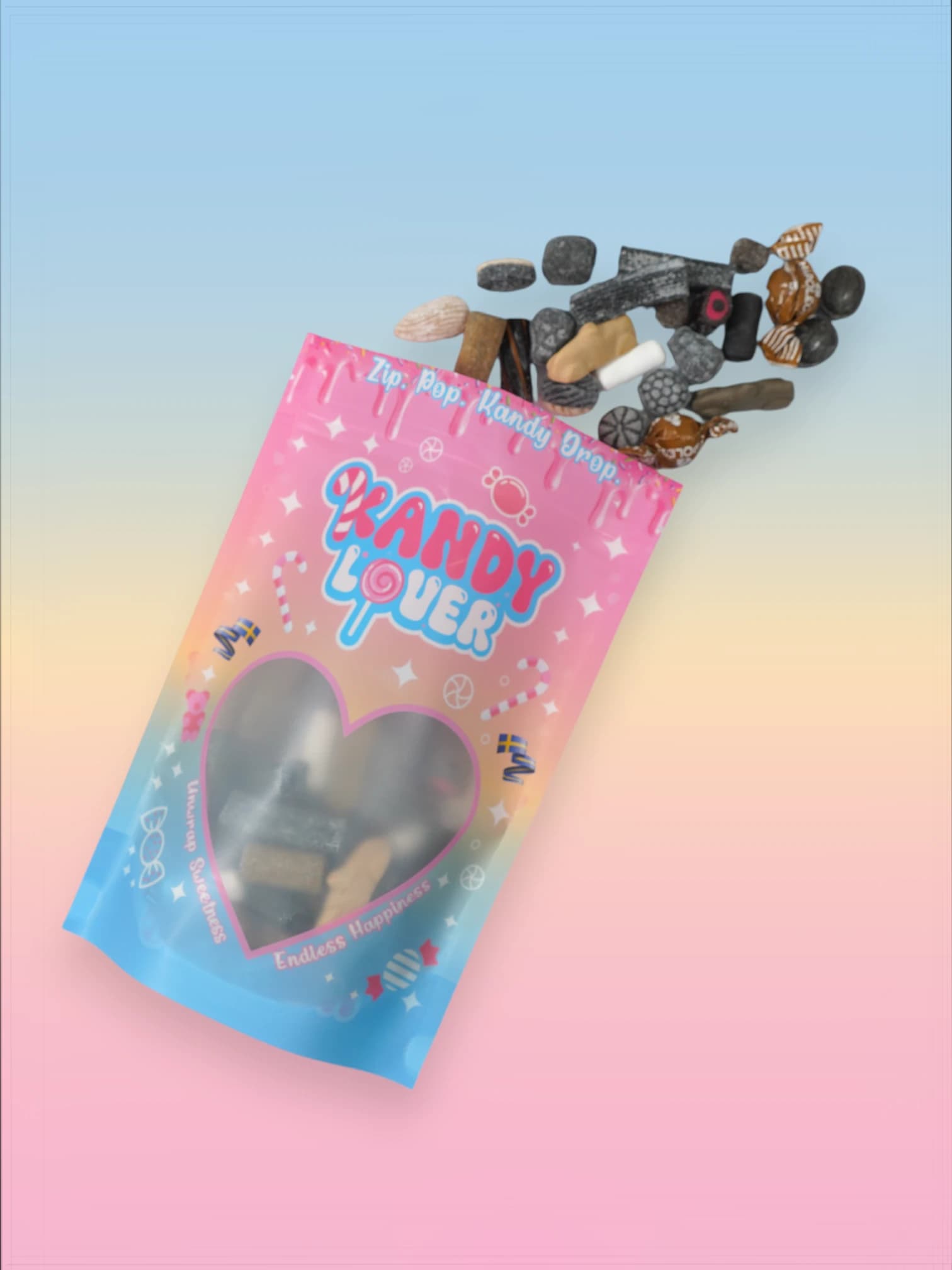 Kandy Salt and Licorice Mix, Nordic Licorice Box from Kandy Lover.