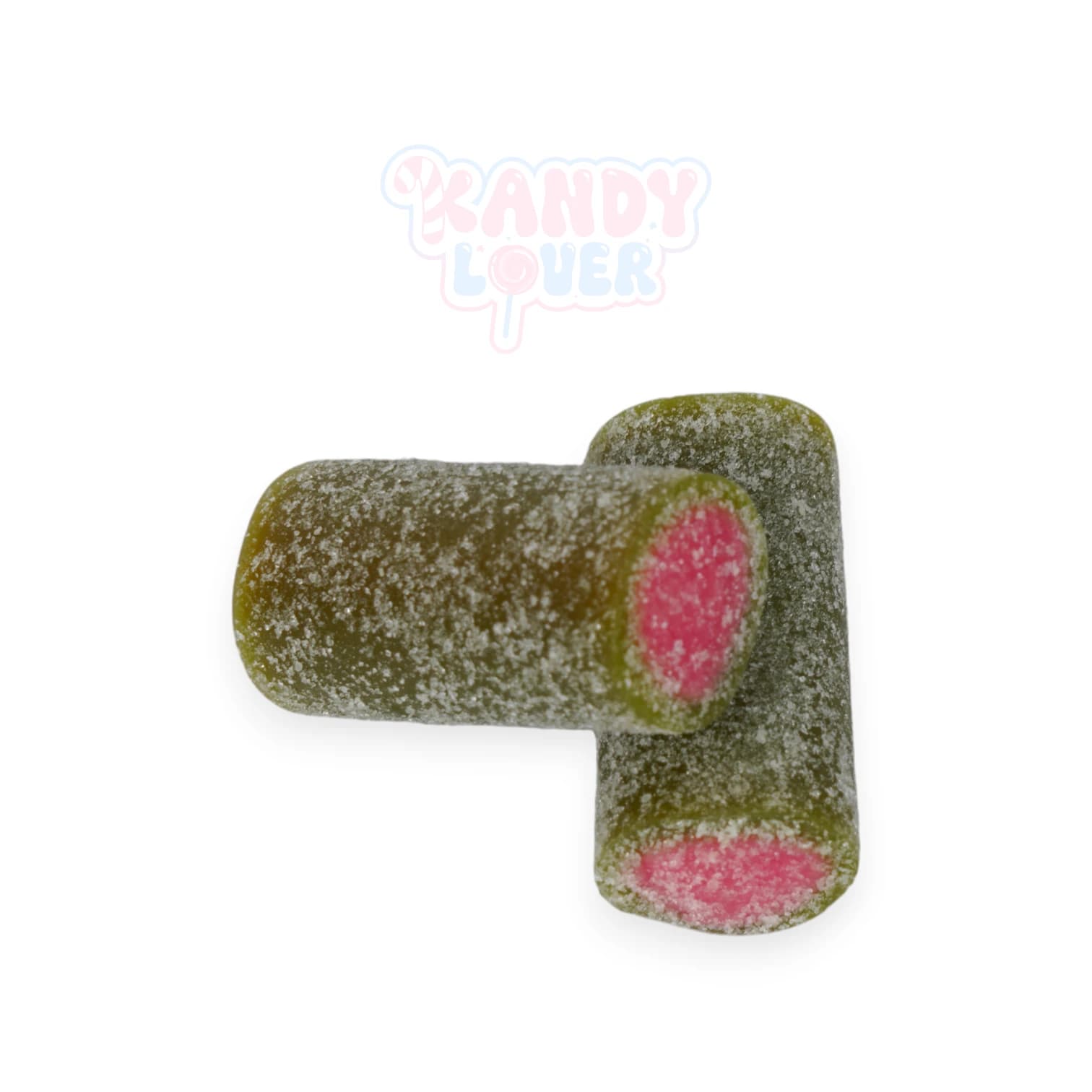 Sour Watermelon Mega Bites, Swedish sour candy from Kandy Lover.