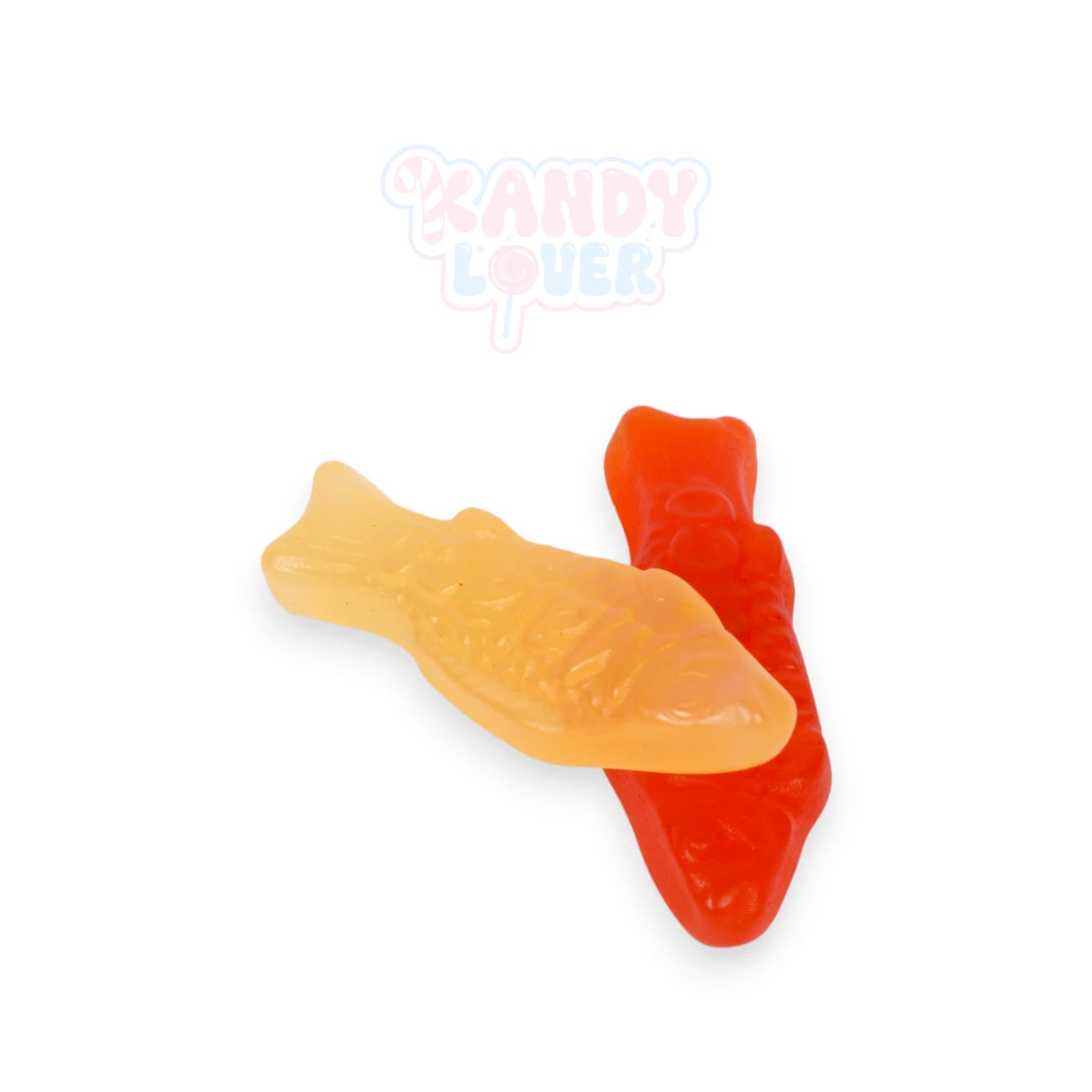 Swedish Fruity Fish, authentic Malaco fish candy from Kandy Lover.