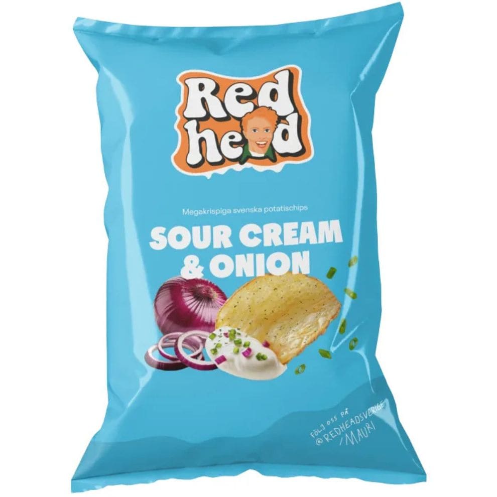 Redhead Chips Sour Cream & Onion 150G